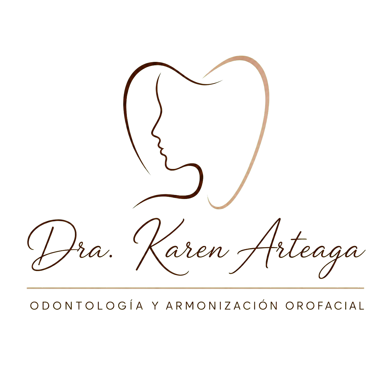 Dra. Karen Arteaga · Odontología y armonización orofacial